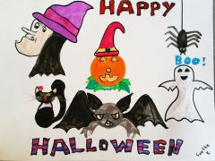 சிறுமியர் படைப்பு – Halloween